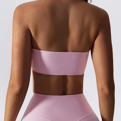Strapless Sports Top with Padding