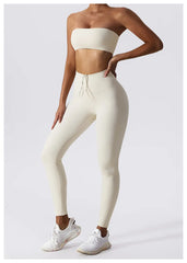 Strapless Sports Top with Padding