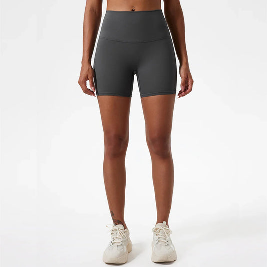 High-Waisted Shorts with Butt Lift Effect