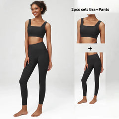 Women's Activewear Set with Top, Leggings and Jacket