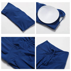 Strapless Sports Top with Padding