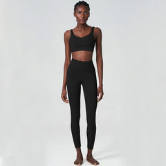 Women’s Fitness Set with Racerback Top and Leggings