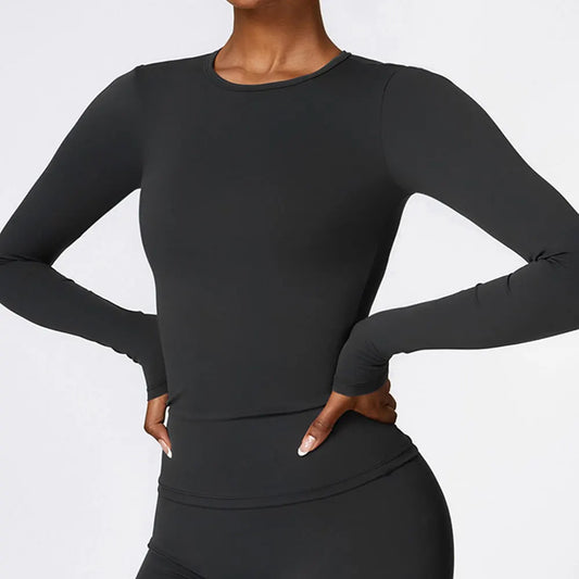 Long Sleeve Fitness Second Skin Top
