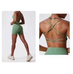 High-Waisted Shorts with Butt Lift Effect