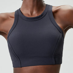 Reinforced Sports Top with Wide Straps
