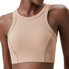 Reinforced Sports Top with Wide Straps