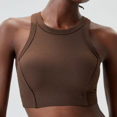 Reinforced Sports Top with Wide Straps