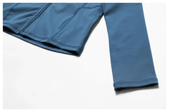 Fitness Set with Zip Jacket and Leggings