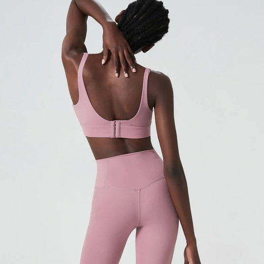 Women’s Fitness Set with Racerback Top and Leggings