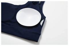 One-Shoulder Fitness Set with Skort