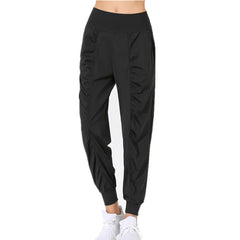 Relaxed Fit Elastic Waist Fitness Joggers