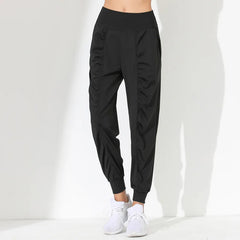 Relaxed Fit Elastic Waist Fitness Joggers