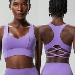 Cross Back Swimmer Fitness Top