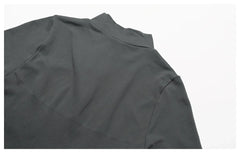 Fitness Top with Zip Front and Long Sleeves