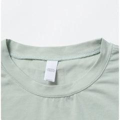 Loose Fit Short Sleeve Cropped Fitness Top