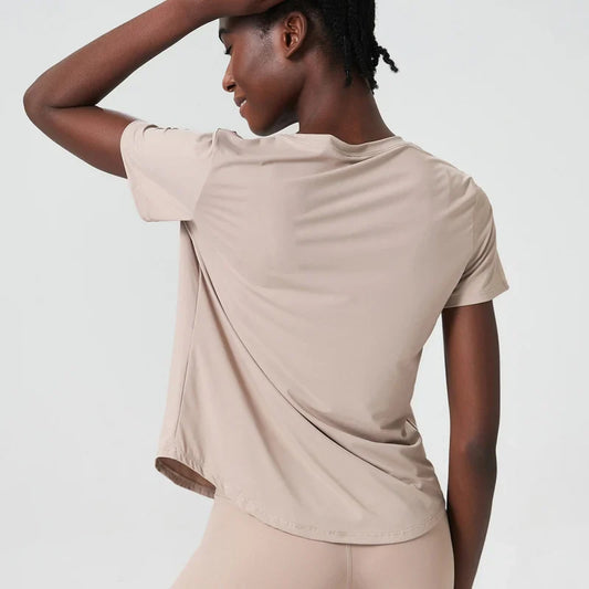 Lightweight and Breathable Women's Fitness T-Shirt