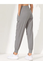Relaxed Fit Elastic Waist Fitness Joggers