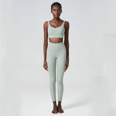 Women’s Fitness Set with Racerback Top and Leggings