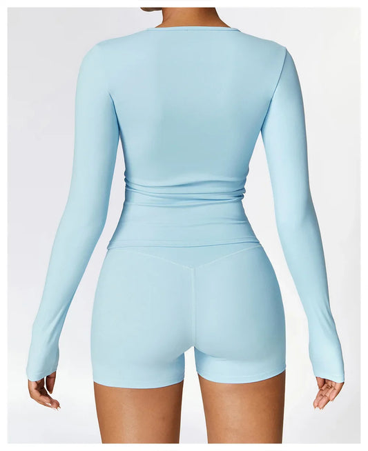 Long Sleeve Fitness Second Skin Top