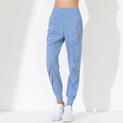 Relaxed Fit Elastic Waist Fitness Joggers