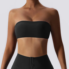 Strapless Sports Top with Padding