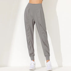 Relaxed Fit Elastic Waist Fitness Joggers