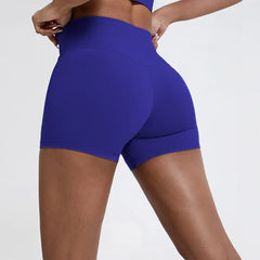 High-Waisted Shorts with Butt Lift Effect