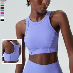 Reinforced Sports Top with Wide Straps