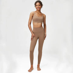 Women’s Fitness Set with Racerback Top and Leggings