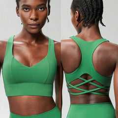 Cross Back Swimmer Fitness Top
