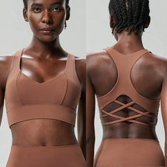 Cross Back Swimmer Fitness Top