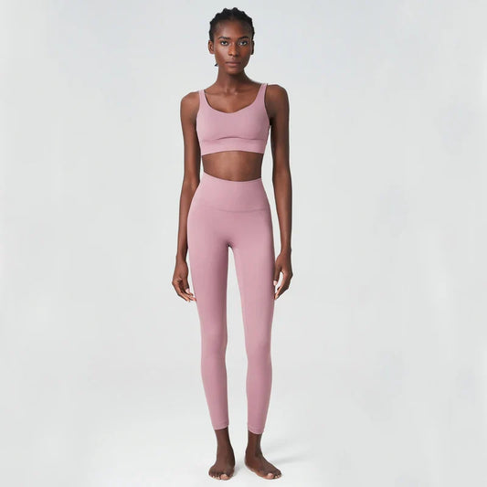 Women’s Fitness Set with Racerback Top and Leggings
