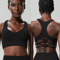 Cross Back Swimmer Fitness Top