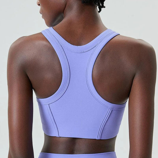Reinforced Sports Top with Wide Straps